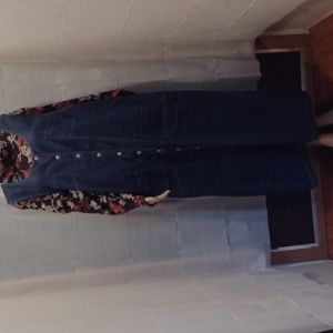 Expression Plus denim jumper